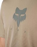 FOX Kolesarski dres s kratkimi rokavi - RANGER TRU DRI - rjava