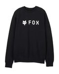 FOX pulover - ABSOLUTE FLEECE CREW - črna