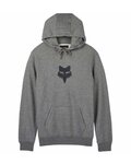 FOX pulover - FOX HEAD FLEECE PO - siva