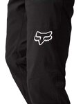 FOX Kolesarske dolge hlače brez naramnic - RANGER - črna