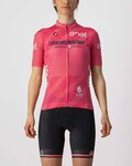 CASTELLI Kolesarski dres s kratkimi rokavi - GIRO D'ITALIA 2021 W - rožnata