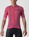 CASTELLI Kolesarski dres s kratkimi rokavi - GIRO '21 MAGLIA ROSA - rožnata