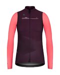 GOBIK Kolesarska  podaljšana jakna - SKIMO PRO THERM LADY - vijolična/rožnata