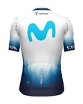 GOBIK Kolesarski dres s kratkimi rokavi - ODYSSEY MOVISTAR TEAM THE ICEBERG TDF23 - modra/bela