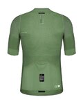 GOBIK Kolesarski dres s kratkimi rokavi - CARRERA 2.0 FAIRWAY - zelena