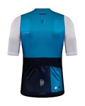 GOBIK Kolesarski dres s kratkimi rokavi - STARK COBALT - črna/modra/bela