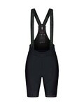 GOBIK Kolesarske kratke hlače z naramnicami - LIMITED 5.0 K9 LADY - črna