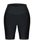 GOBIK Kolesarske kratke hlače z naramnicami - LIMITED 5.0 K9 LADY - črna
