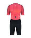 GOBIK Kolesarski kombinezon - AERO BROOKLYN - črna/rožnata