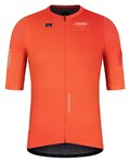 GOBIK Kolesarski dres s kratkimi rokavi - STARK - oranžna