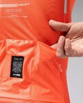 GOBIK Kolesarski dres s kratkimi rokavi - STARK - oranžna