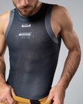 GOBIK Kolesarska  majica brez rokavov - SECOND SKIN - siva/antracit