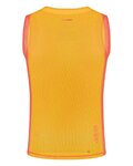GOBIK Kolesarska  majica brez rokavov - SECOND SKIN - oranžna/rumena