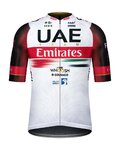 GOBIK Kolesarski dres s kratkimi rokavi - UAE 2022 INFINITY WT - bela/črna/rdeča