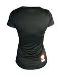 HAVEN Kolesarski dres s kratkimi rokavi - AMAZON LADY MTB - črna/rdeča