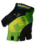 HAVEN Kolesarske rokavice s kratkimi prsti - SINGLETRAIL - črna/zelena