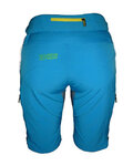 HAVEN Kolesarske kratke hlače brez naramnic - SINGLETRAIL WMS - modra
