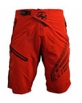 HAVEN Kolesarske kratke hlače brez naramnic - ENERGIZER - rdeča