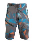 HAVEN Kolesarske kratke hlače brez naramnic - ENERGIZER CRAZY - modra