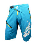 HAVEN Kolesarske kratke hlače brez naramnic - ENERGIZER - modra
