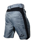 HAVEN Kolesarske kratke hlače brez naramnic - WANDERER II - siva/črna
