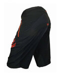 HAVEN Kolesarske kratke hlače brez naramnic - ENERGIZER - rdeča/črna
