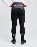 HOLOKOLO Kolesarske dolge hlače brez naramnic - WINTER  - črna