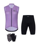 HOLOKOLO Kolesarski mega set - PURE LADY - črna/vijolična