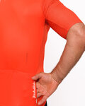 HOLOKOLO Kolesarski dres s kratkimi rokavi - VIBES - rdeča