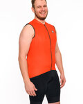 HOLOKOLO Kolesarski dres brez rokavov - AIRFLOW - rdeča