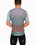 HOLOKOLO Kolesarski dres kratek rokav in kratke hlače - INFINITY - črna/siva