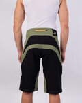 HOLOKOLO Kolesarske kratke hlače brez naramnic - TRAILBLAZE - zelena