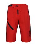 HOLOKOLO Kolesarske kratke hlače brez naramnic - TRAILBLAZE - rdeča