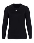 HOLOKOLO Kolesarska  majica z dolgimi rokavi - SNUGGLE LADY - črna