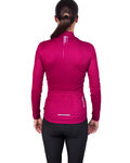 HOLOKOLO Kolesarski dres z dolgimi rokavi zimski - VIBES LADY WINTER - rožnata