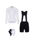 RIVANELLE Kolesarski mega set - VICTORIOUS - bela/črna