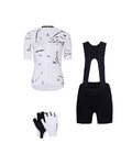 RIVANELLE Kolesarski mega set - PASSION - bela/črna