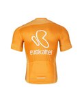 BONAVELO Kolesarski dres kratek rokav in kratke hlače - EUSKALTEL - EUSKADI - črna/oranžna