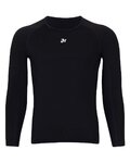 HOLOKOLO Kolesarska  majica z dolgimi rokavi - WINTER BASE LAYER - črna