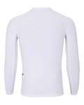HOLOKOLO Kolesarska  majica z dolgimi rokavi - WINTER BASE LAYER - bela