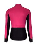 HOLOKOLO Kolesarska  zimska jakna in hlače - CLASSIC LADY - črna/rožnata