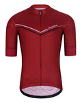 HOLOKOLO Kolesarski dres kratek rokav in kratke hlače - LEVEL UP  - rdeča/črna