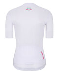 RIVANELLE Kolesarski dres kratek rokav in kratke hlače - LEVEL UP  - bela/črna