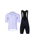 HOLOKOLO Kolesarski dres kratek rokav in kratke hlače - PASSION - modra/vijolična