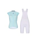 RIVANELLE Kolesarski dres kratek rokav in kratke hlače - FLAIR - modra