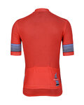 HOLOKOLO Kolesarski dres s kratkimi rokavi - RAINBOW - rdeča