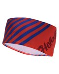HOLOKOLO Kolesarski trak za lase - SUMMER HEADBAND - modra/rdeča