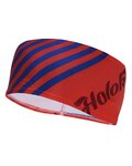 HOLOKOLO Kolesarski trak za lase - SUMMER HEADBAND LADY - rdeča/modra
