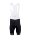AGU Kolesarske kratke hlače z naramnicami - JUMBO-VISMA 2019 - črna