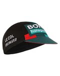 LE COL Kolesarska kapa - BORA HANSGROHE 2022 - črna/rdeča/zelena